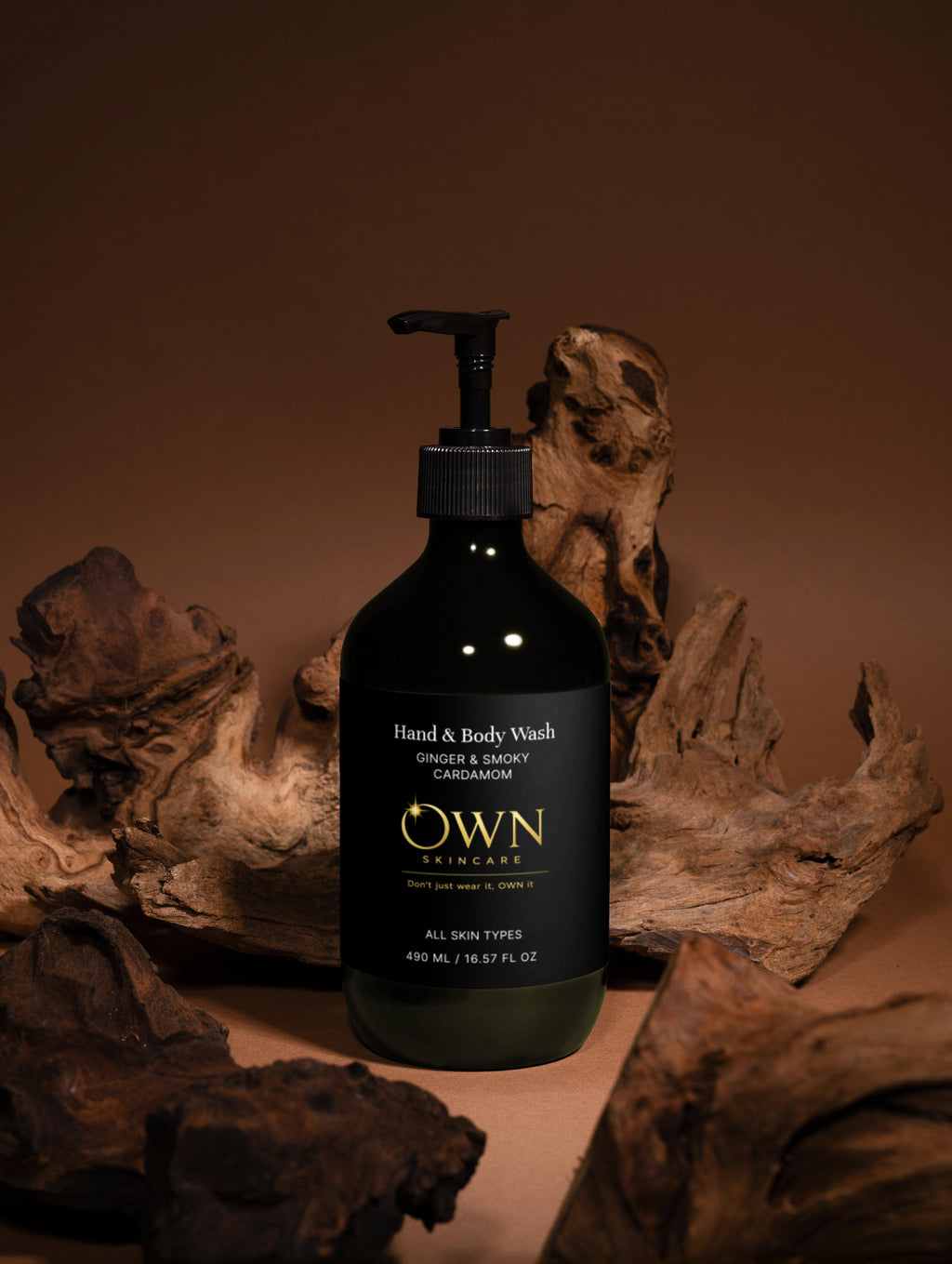 Hand & Body Wash, Ginger & Smoky Cardamom