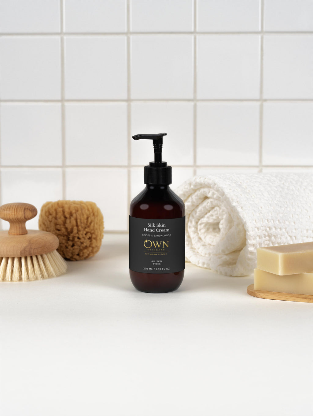 Silk Skin Hand Cream, Spices & Sandalwood