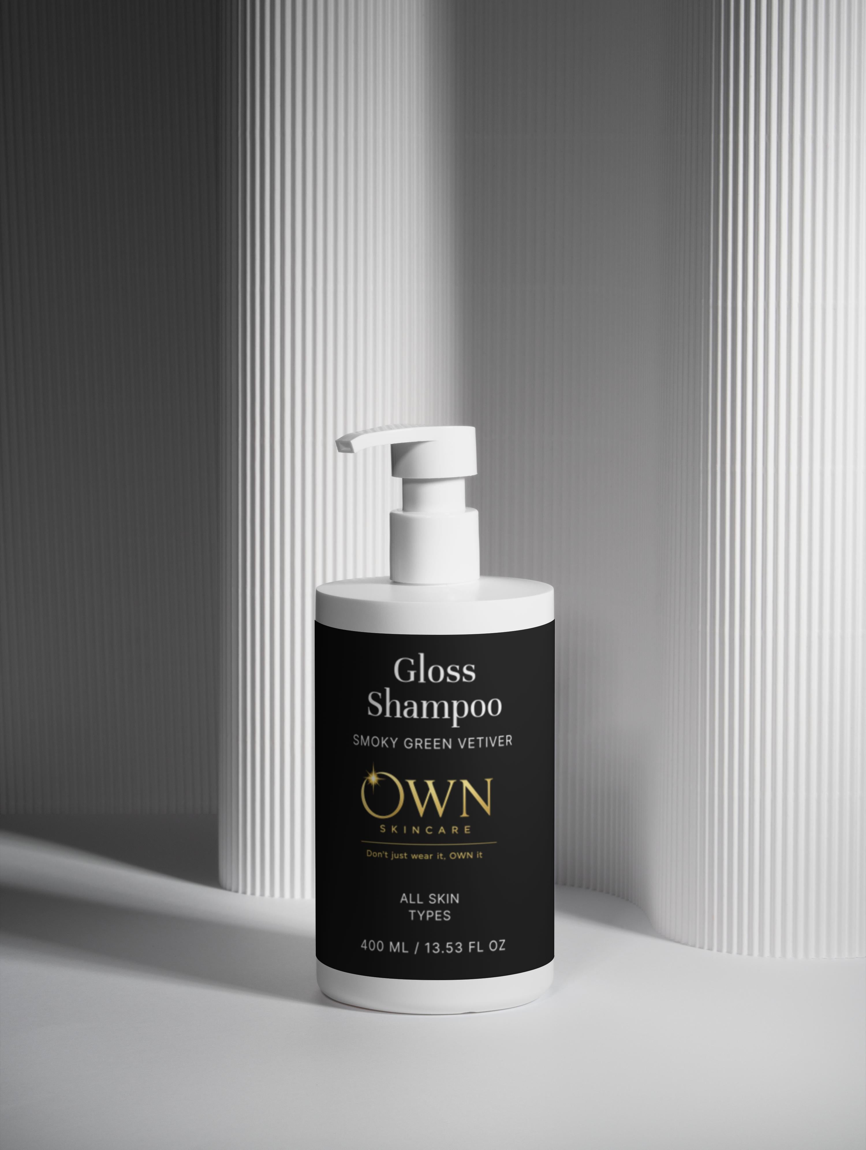 Gloss Shampoo, Smoky Green Vetiver