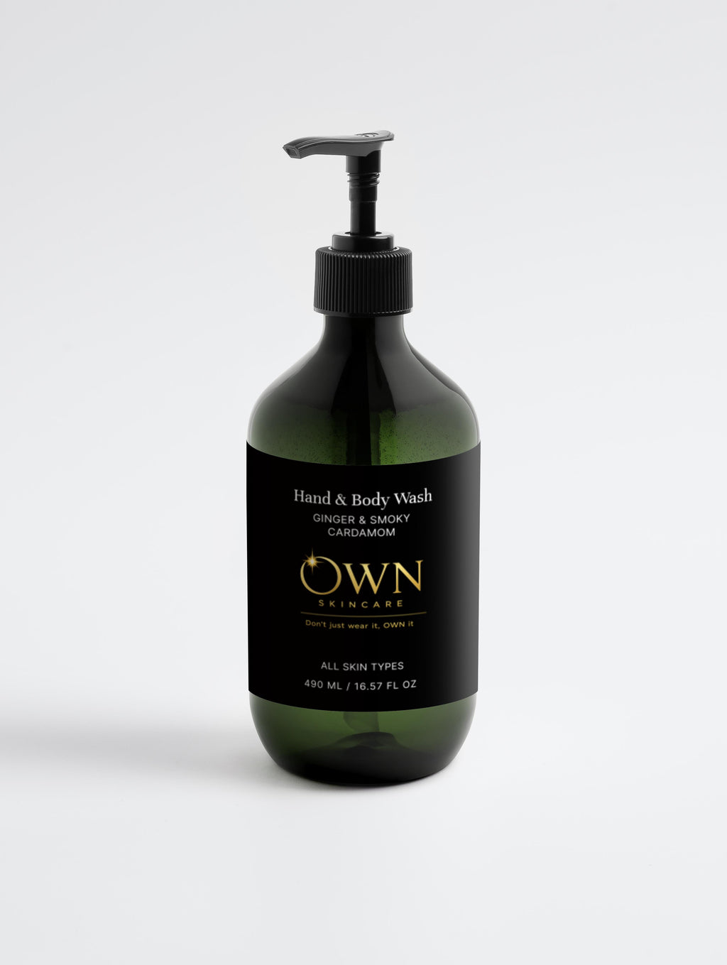 Hand & Body Wash, Ginger & Smoky Cardamom