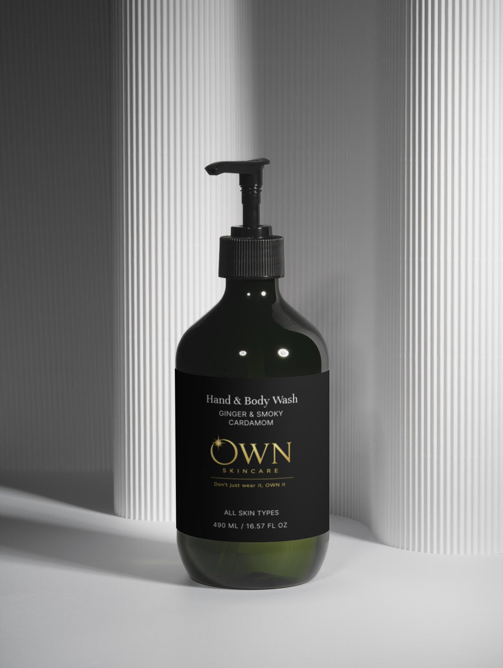 Hand & Body Wash, Ginger & Smoky Cardamom