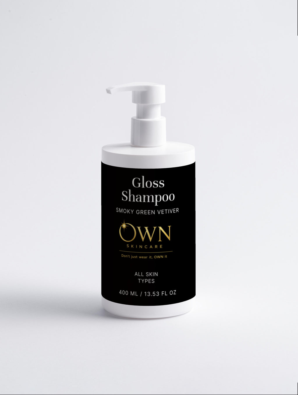 Gloss Shampoo, Smoky Green Vetiver